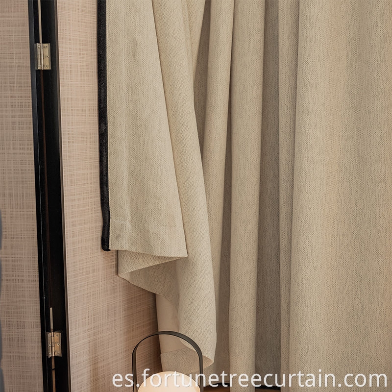 Wrinkle Resistant Chenille Curtain Fabrics